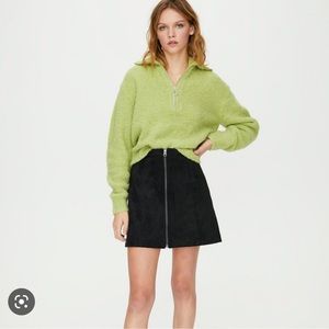 H&M black mini skirt Y2K